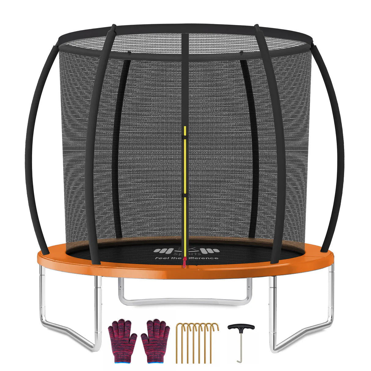 Outdoor Trampoline with Safety Enclosure Net – 6FT / 8FT / 10FT / 12FT